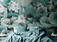 WATER LILY - Digital printing vinyl wallpaper _ Architects Paper