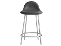PEBBLE - Upholstered counter stool _ BassamFellows