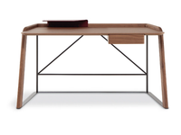 SCRIBA - Wooden secretary desk with drawers _ Bonaldo