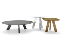 HI-DECK - Round wooden coffee table _ Capo d’Opera
