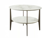 DUPRÉ - Round marble coffee table _ Casamilano