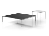 DARWIN - Square etched glass coffee table _ ESTEL GROUP