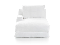 LOLL 20 R-L - Fabric day bed with removable cover _ Gervasoni