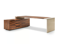 CROSSING - L-shaped wooden executive desk _ i 4 Mariani