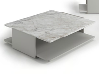 SELLA - Low square marble coffee table _ i 4 Mariani