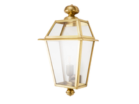 TIMELESS EDEN 322 - Brass and glass wall lamp _ Il Bronzetto