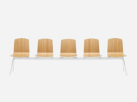ANN - Freestanding beech beam seating _ INCLASS