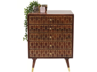 MUSKAT - Solid wood chest of drawers _ KARE Design
