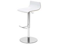 MY STOOL - High laminate and chrome steel stool _ Leyform