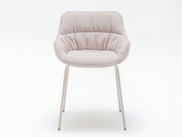 BALTIC SOFT - Upholstered fabric chair with armrests _ mdd