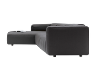 MATE 2012 - Fabric sofa with removable cover with chaise longue _ MDF Italia