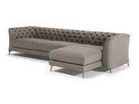 LA SCALA - Tufted sofa with chaise longue _ Natuzzi Italia