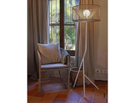 MARIOLA - LED rope floor lamp with tripod _ Olé Lighting