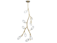 INVERNO 10 - LED handmade brass ceiling lamp _ Patinas Lighting