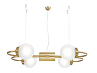 OTTONE 2 - Handmade brass pendant lamp _ Patinas Lighting