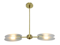 PRESENT PENDANT 2 - LED brass ceiling lamp _ Patinas Lighting