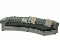 CHESTER LINE - Modular sectional tufted leather sofa _ Poltrona Frau