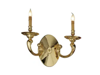 OTELLO 258/A2 - Polished Brass wall light _ Possoni Illuminazione