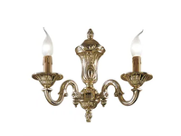 RICHARD 519/A2 - Polished Brass wall light _ Possoni Illuminazione