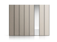 LUXURY - Sectional wooden walk-in wardrobe _ Santalucia Mobili