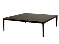 FIDELIO - Low square porcelain stoneware coffee table _ Tonin Casa