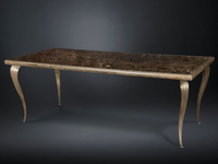 ADAM - Rectangular marble dining table _ VGnewtrend