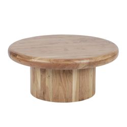 Genoa Wood Coffee Table Natural