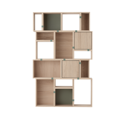 Professional Cabinet - Stacked Storage System Bookshelves | furniture for Interior Design Projects