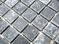 MARMO - 5834447 - Nero Marquina marble mosaic _ Mosaix