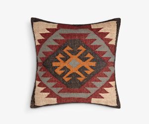 Medium Square Ethnic Plum Cushion - Accessories by Tetrad