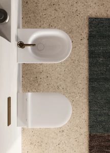 Bidet 55 Sfera wall-hung - Toilet seat by CERAMICA CATALANO