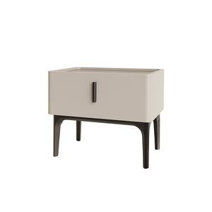 ANSEL BEDSIDE TABLE - Side table by ANA ROQUE INTERIORS