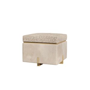 BRISTOL POUF - Pouf by ANA ROQUE INTERIORS