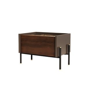 ELLIOT BEDSIDE TABLE - Side table by ANA ROQUE INTERIORS