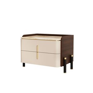 MISIA BEDSIDE TABLE - Side table by ANA ROQUE INTERIORS
