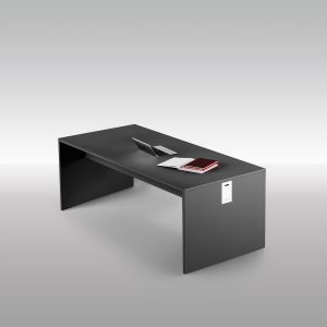 FUNNY_Fianco Legno - Desk by About Office