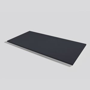 Shower tray Kos Slate Negro Rectangular 180x90 - Shower tray by Acquabella