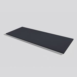 Shower tray Kos Slate Negro Rectangular 200x80 - Shower tray by Acquabella