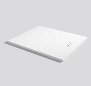 Shower tray Alma Slate Blanco Rectangular 120x100 - Shower tray by Acquabella