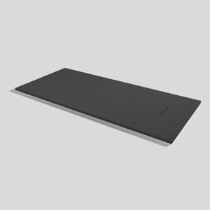 Shower tray Alma Slate Ink Rectangular 200x90 - Shower tray by Acquabella