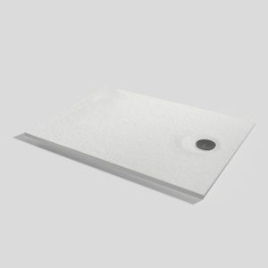 Livo Slate Shower tray Nacar Rectangular 140x100 - Shower tray by Acquabella
