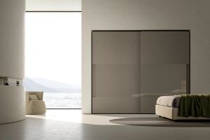 Armadio scorrevole con maniglia integrata - wardrobe by Adok
