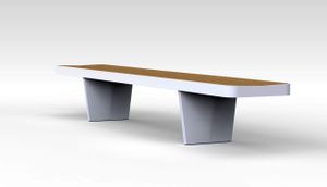 Dolmen/2 bench - Bench by Altek