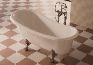 Acrylic Boheme bathtube 170x80 - Bathtub by Alice Ceramica