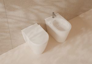 Hide WC Round - Toilet seat by Alice Ceramica