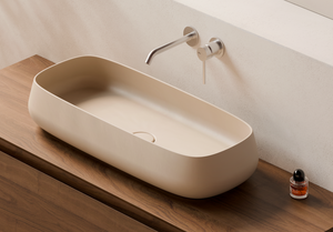 Nur washbasin 80x35 - Washbasin by Alice Ceramica