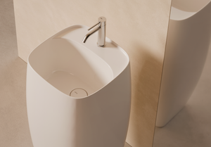 Nur washbasin Freestanding Plan - Washbasin by Alice Ceramica