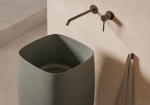 Nur washbasin Freestanding Open - Washbasin by Alice Ceramica