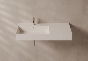 Spy washbasin 101x46 plan - Washbasin by Alice Ceramica