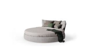 Timeo round - Bed frame by Alivar srl